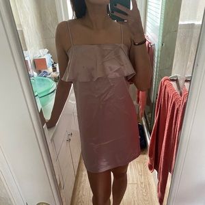 Size S Pink Satin Urban Outfitters Dress